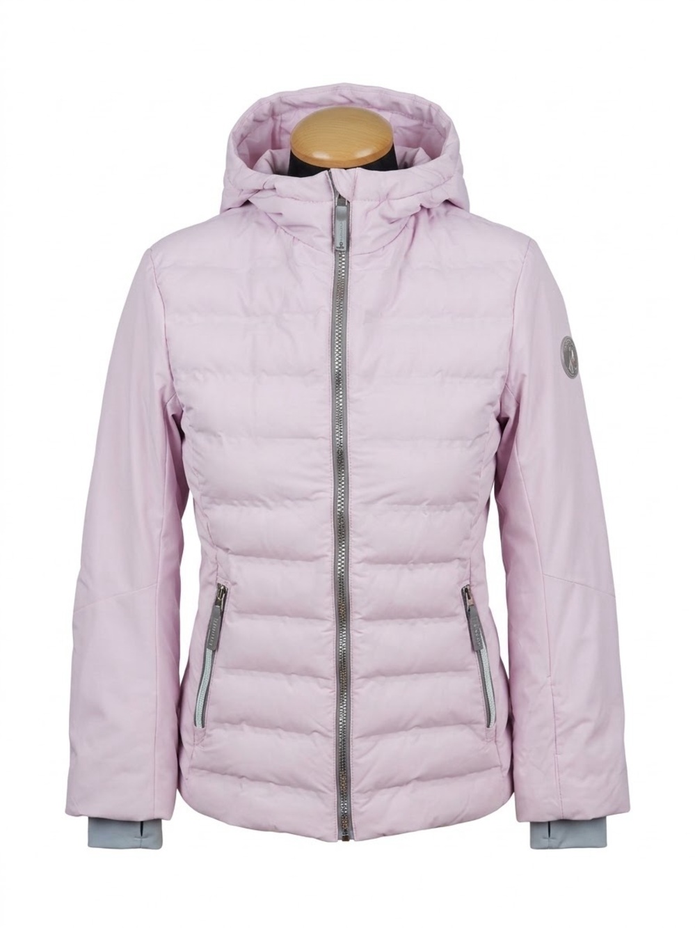 Gerry Girls Rose Mist Pink Hooded Puffer Jacket Size M (10/12)